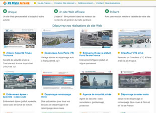Création site web vitrine