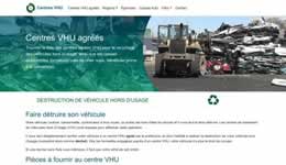 Liste Centres VHU agréés France