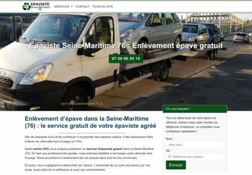 Epaviste Seine-Maritime 76