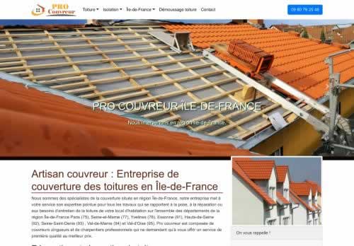 Couvreur - Entreprise cuverture toiture Île-de-France