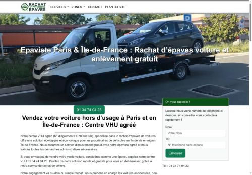 Rachat épave voiture