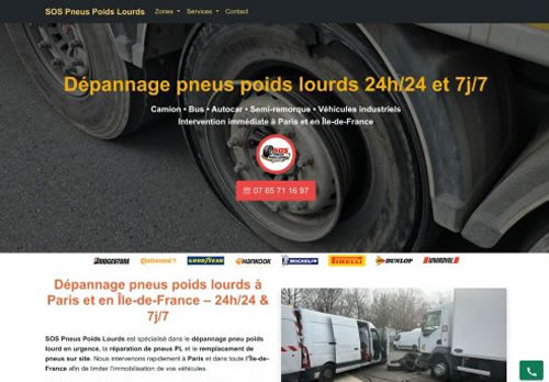 SOS Pneus Poids Lourds